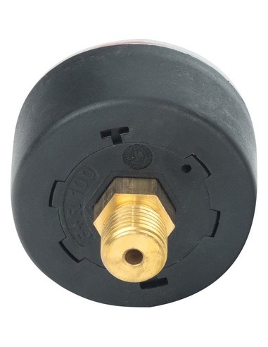 Манометр Watts F+R101 MAL 50 мм, 1/4", 0-4 бар, аксиальный с указателем предела