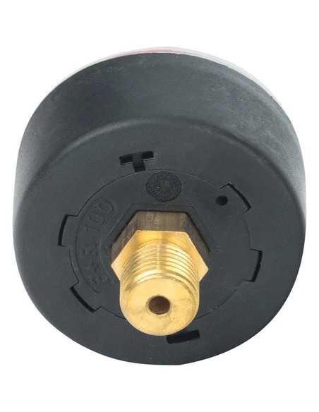 Манометр Watts F+R101 MAL 50 мм, 1/4", 0-4 бар, аксиальный с указателем предела