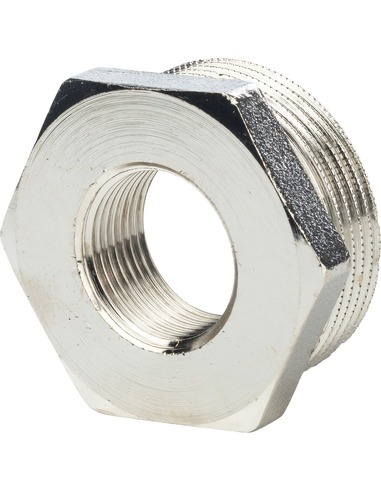 Футорка никелированная STOUT 1"х3/8" НР-ВР