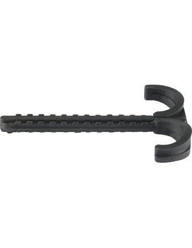 Дюбель-крюк STOUT двойной для труб 25 мм