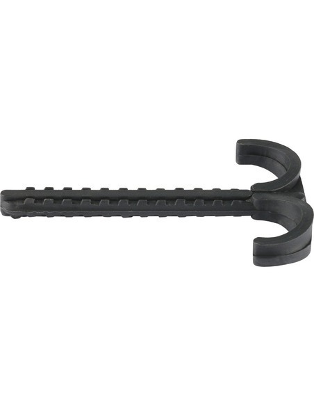 Дюбель-крюк STOUT двойной для труб 25 мм