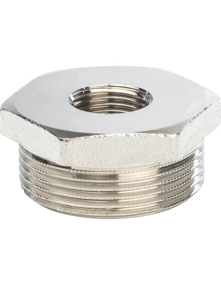 Футорка никелированная STOUT 1 1/4"х1/2" НР-ВР