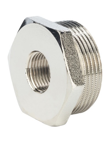 Футорка никелированная STOUT 1 1/4"х1/2" НР-ВР