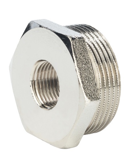 Футорка никелированная STOUT 1 1/4"х1/2" НР-ВР