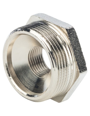 Футорка никелированная STOUT 1 1/4"х1/2" НР-ВР