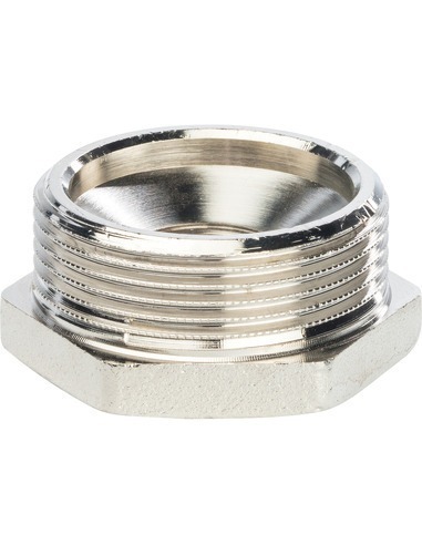 Футорка никелированная STOUT 1 1/4"х1/2" НР-ВР