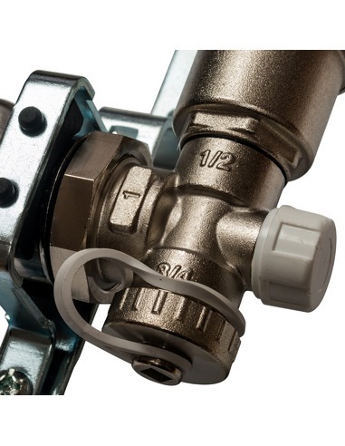 Коллектор STOUT из нержавеющей стали в сборе без расходомеров 8 вых.