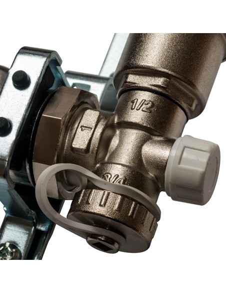 Коллектор STOUT из нержавеющей стали в сборе без расходомеров 8 вых.