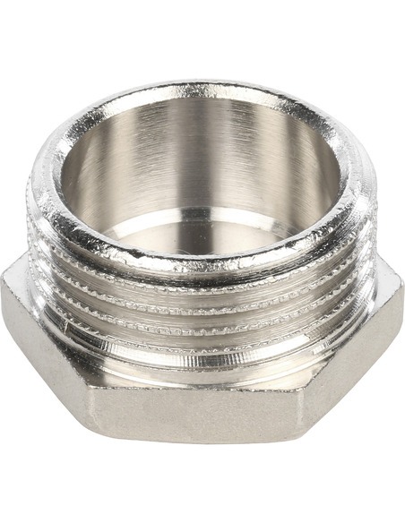 Заглушка никелированная STOUT 1" НР