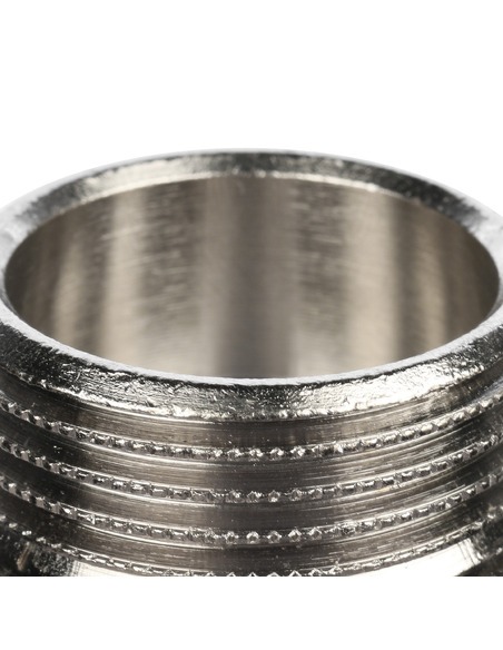 Заглушка никелированная STOUT 1" НР