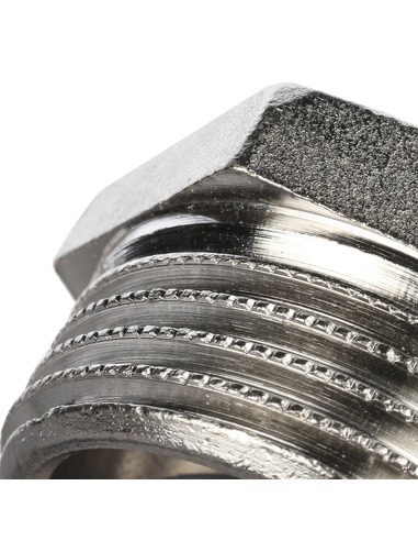 Заглушка никелированная STOUT 1" НР