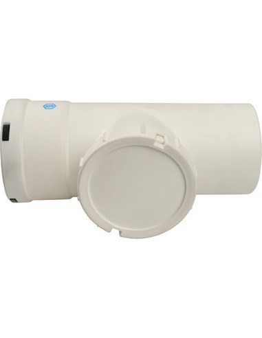 Тройник STOUT Ø80 T-образный с ревизией конденсац.