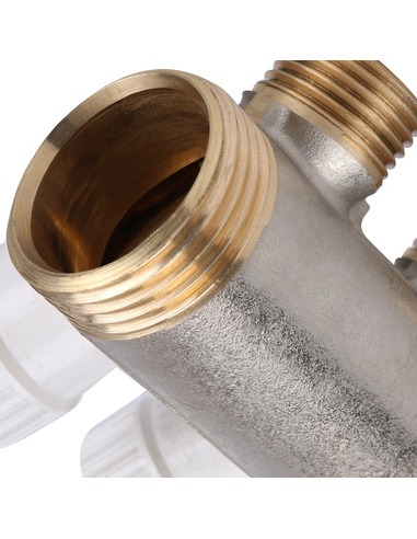 Коллектор распределительный STOUT 1", 4 вых 1/2"