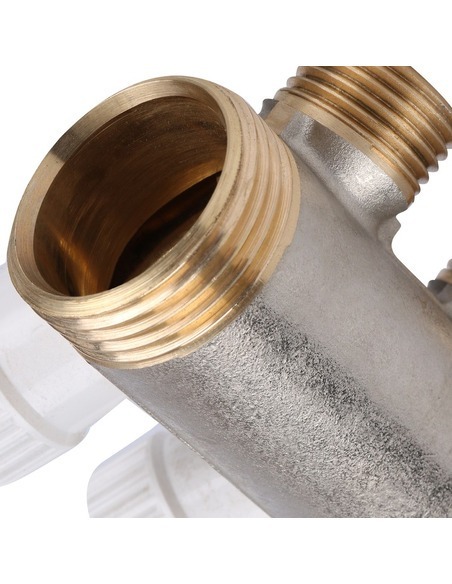 Коллектор распределительный STOUT 1", 4 вых 1/2"