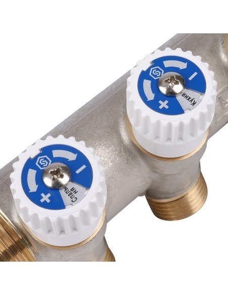 Коллектор распределительный STOUT 1", 4 вых 1/2"