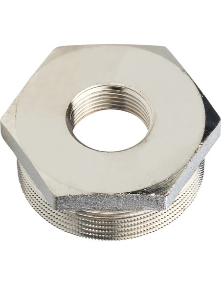 Футорка никелированная STOUT 1 1/2"х3/4" НР-ВР