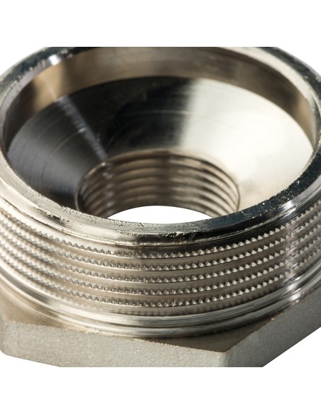 Футорка никелированная STOUT 1 1/2"х3/4" НР-ВР