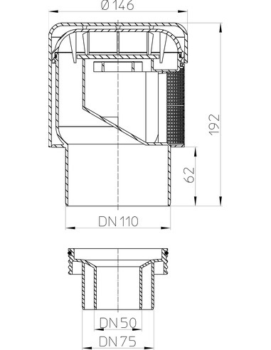 Клапан вентиляционный HL900N