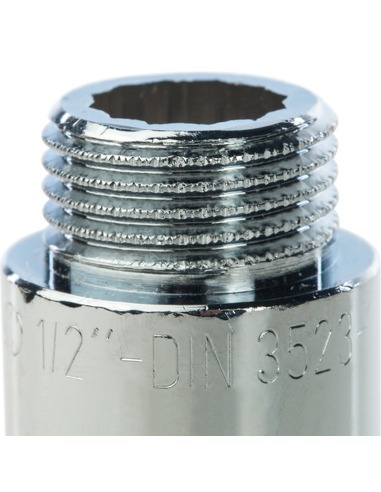 Удлинитель хромированный STOUT 1/2"х60 ВР-НР
