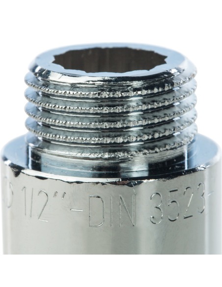Удлинитель хромированный STOUT 1/2"х60 ВР-НР