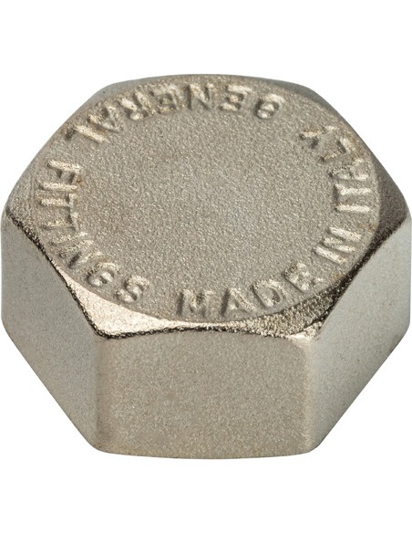 Заглушка никелированная STOUT 1/2" ВР Заглушка никелированная STOUT 1/2" ВР