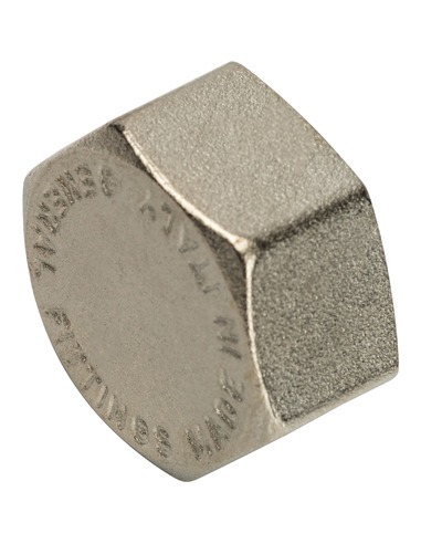 Заглушка никелированная STOUT 1/2" ВР
