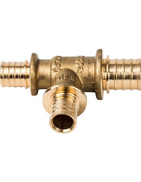 Тройник переходной STOUT 20x16x16 для труб из сшитого полиэтилена