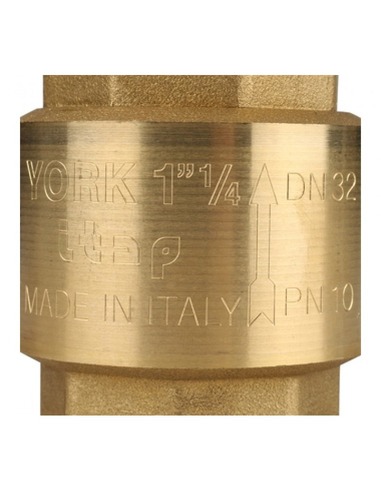 Клапан обратный ITAP YORK 103 1 1/4" с пластиковым седлом