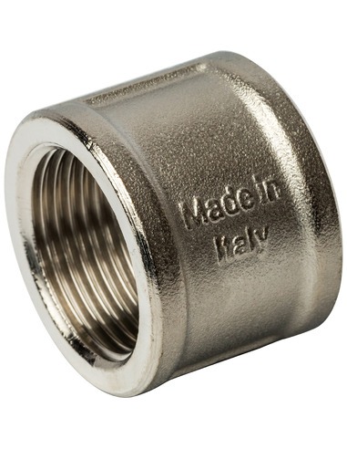 Муфта никелированная STOUT 1" ВР