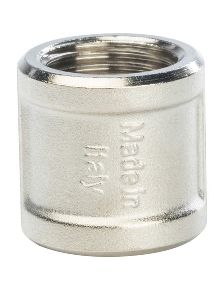 Муфта никелированная STOUT 1/2" ВР