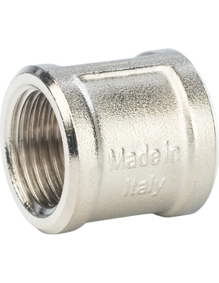 Муфта никелированная STOUT 1/2" ВР