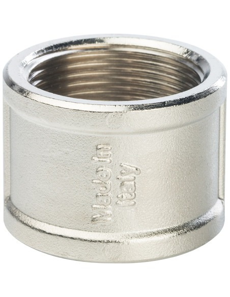 Муфта никелированная STOUT 1 1/4" ВР