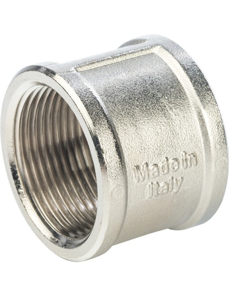 Муфта никелированная STOUT 1 1/4" ВР