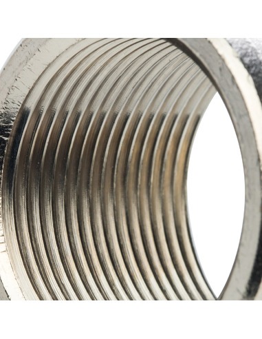 Муфта никелированная STOUT 1 1/4" ВР