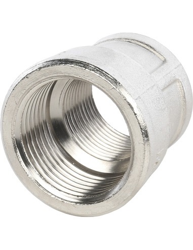 Муфта переходная никелированная STOUT 1"х3/4" ВР