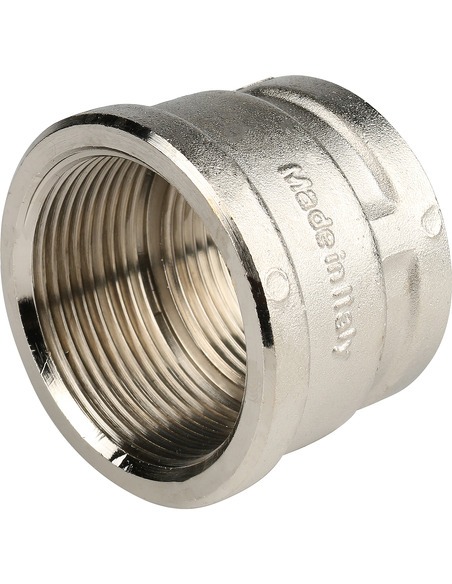 Муфта переходная никелированная STOUT 1 1/2"х1 1/4" ВР