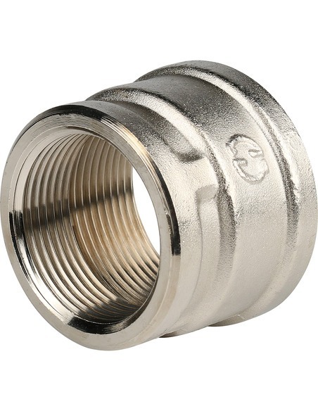 Муфта переходная никелированная STOUT 1 1/2"х1 1/4" ВР