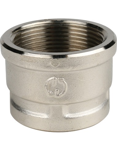 Муфта переходная никелированная STOUT 1 1/2"х1 1/4" ВР