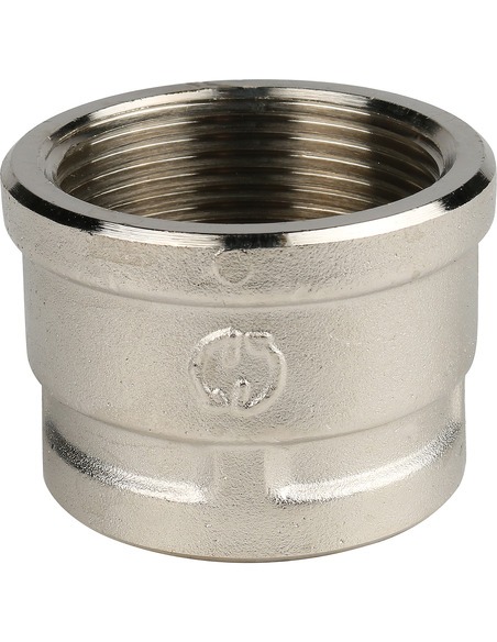 Муфта переходная никелированная STOUT 1 1/2"х1 1/4" ВР