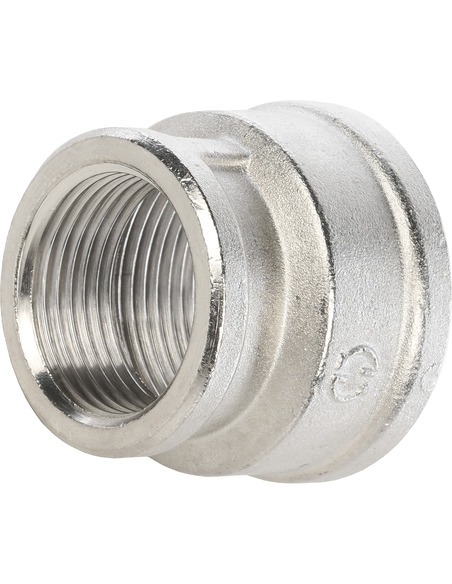 Муфта переходная никелированная STOUT 1 1/4"х1" ВР