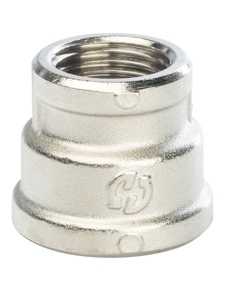Муфта переходная никелированная STOUT 3/4"х1/2" ВР