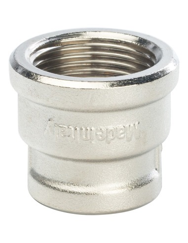 Муфта переходная никелированная STOUT 3/4"х1/2" ВР