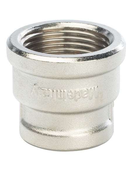 Муфта переходная никелированная STOUT 3/4"х1/2" ВР