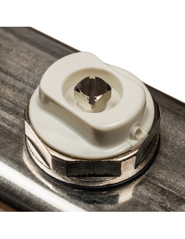 Коллектор STOUT из нержавеющей стали с расходомерами 3 вых. с воздухоотводчиком и сливом