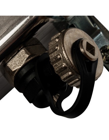 Коллектор STOUT из нержавеющей стали с расходомерами 3 вых. с воздухоотводчиком и сливом