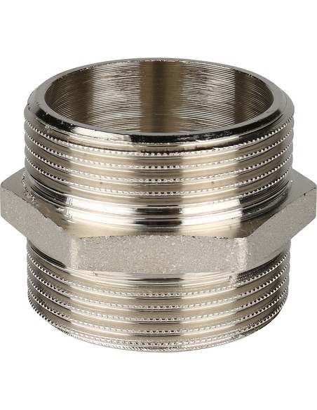 Ниппель никелированный STOUT 1 1/2" НР