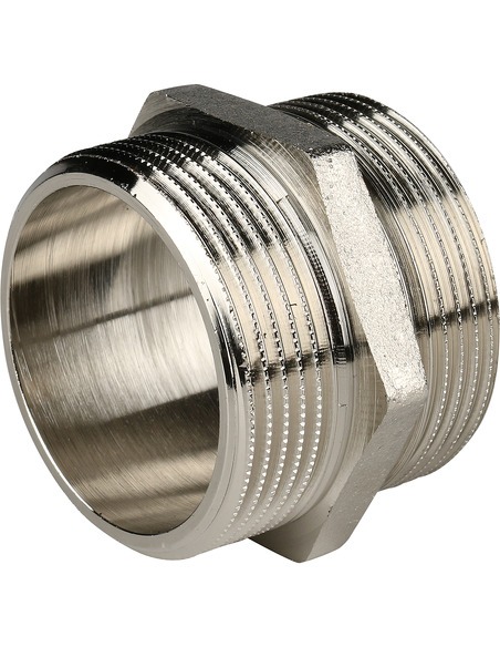 Ниппель никелированный STOUT 1 1/2" НР