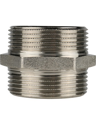 Ниппель никелированный STOUT 1 1/2" НР