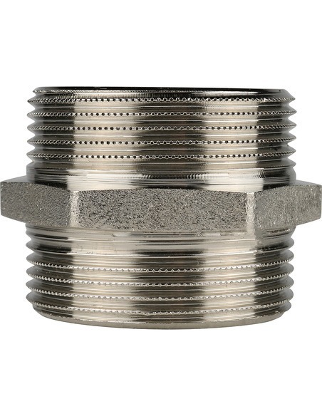 Ниппель никелированный STOUT 1 1/2" НР