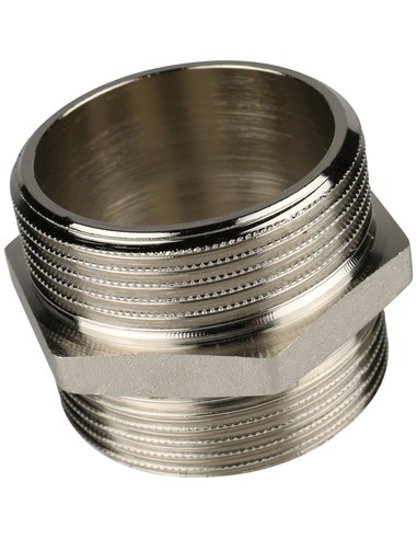 Ниппель никелированный STOUT 1 1/2" НР